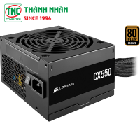 Nguồn máy tính Corsair CX550 - 80 PLUS Bronze ATX PSU (CP-9020277-NA)