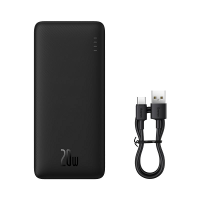 Sạc dự phòng Baseus Airpow Fast Charge 10000mAh 20W Black LVA022-1K-20 (PPQD090001)