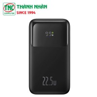 Sạc dự phòng Baseus Comet Series Dual-Cable 10000mAh 22.5W Black LVA023-1K-22 (PPMD020001)