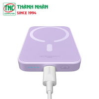 Sạc dự phòng Baseus Magnetic Mini Air Wireless 10000mAh 20W Type C - Nebula Purple LVB031-1V-20 (P10059001513-00)