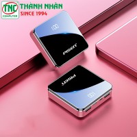 Sạc dự phòng Pisen Led Mirror 10000mAh TP-D45LS Pink