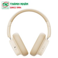 Tai nghe Bluetooth Baseus Bowie H1i Noise-Cancellation Cream LVH037-WL-WH (A00050402223-00)