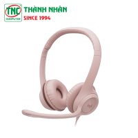 Tai nghe Logitech H390 Pink 981-001282