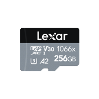 Thẻ nhớ Lexar Professional 1066x 256GB microSDXC UHS-I Card LMS1066256G-BNANG