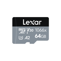 Thẻ nhớ Lexar Professional 1066x 64GB microSDXC UHS-I Card ...