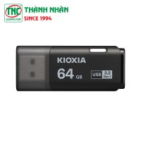 USB 64GB Kioxia 3.2 Gen 1 U301 - LU301K064GG4 (Đen)
