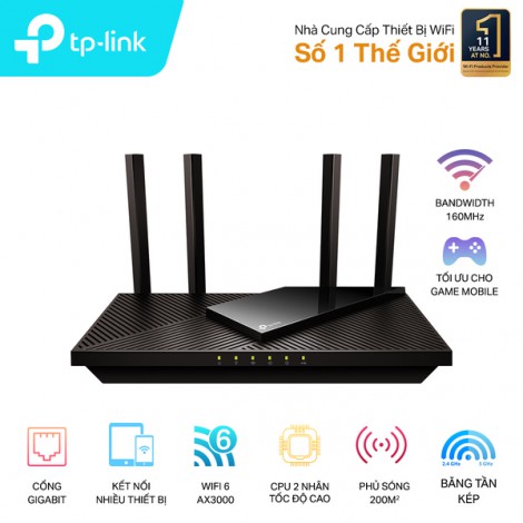 Router TP-Link Archer AX55 (3000 Mbps/ Wifi 6/ ...