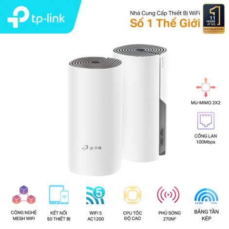 Router Wifi Mesh TP-Link Deco E4 (3-Pack)