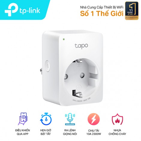 Ổ cắm điện Wifi thông minh TP-Link Tapo P100 (1-pack)