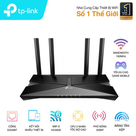 Bộ Phát Wifi TP-Link Archer AX53 (2976 Mbps/ ...