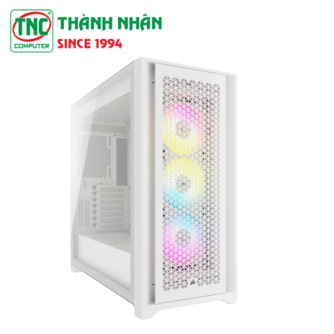 Case Corsair iCUE 5000D RGB Airflow Mid Tower CC-9011243-WW (White)