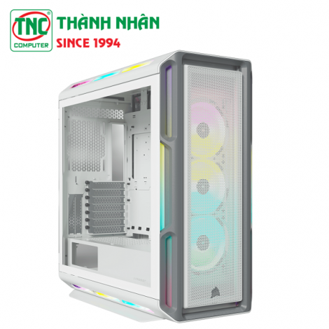 Case Corsair iCUE 5000T RGB Tempered Glass Mid-Tower CC-9011231-WW (White)