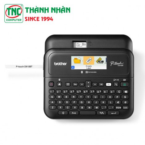 Máy in nhãn để bàn Brother PT-D610BT