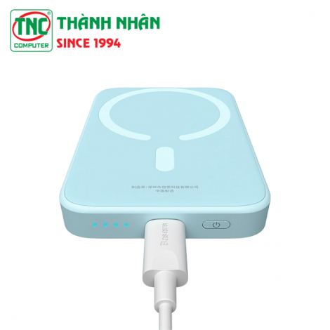 Sạc dự phòng Baseus Magnetic Mini Air Wireless 10000mAh 20W Type C - Galaxy Blue LVB031-1B-20 (P10059001313-00)