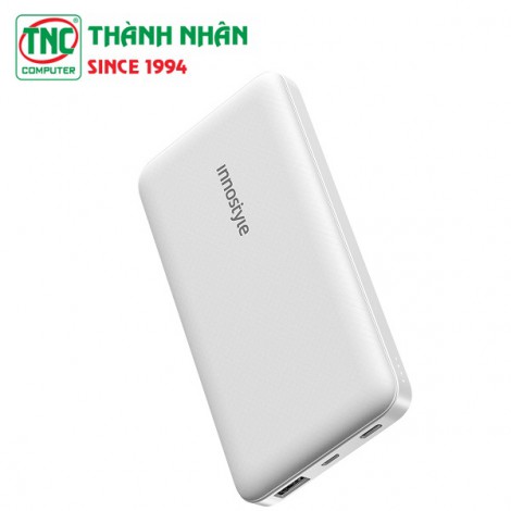 Sạc dự phòng Innostyle Powermax 10000mAh PD/QC3.0 20W IP20PDWHT (White)