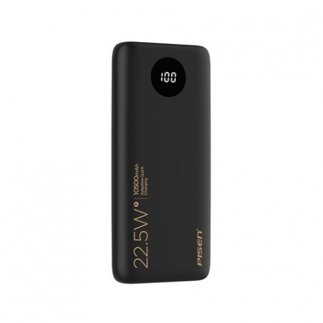 Sạc dự phòng PISEN QUICK PowerFo 10500mAh 22.5W KC-DY08 (Black)