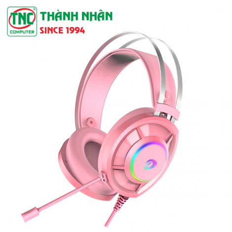 Tai nghe DareU Gaming có dây EH469 - Pink