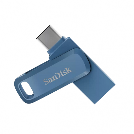 USB 128GB SanDisk Ultra Dual Drive Go 3.1 TypeC - SDDDC3-128G-G46NB (Navy Blue)