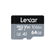 Thẻ nhớ Lexar Professional 1066x 64GB microSDXC UHS-I Card LMS1066064G-BNANG