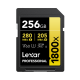 Thẻ nhớ Lexar SD Professional 1800x 256GB SDXC UHS-II Card GOLD LSD1800256G-BNNNG