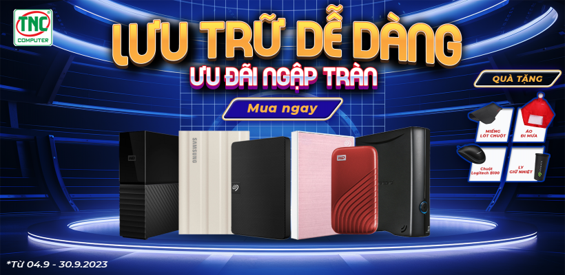 LƯU TRỮ DỄ DÀNG - ƯU ĐÃI