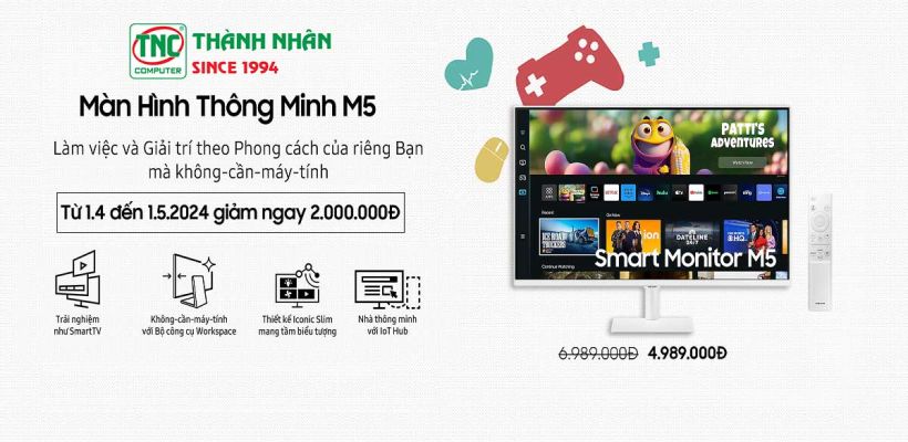 MÀN HÌNH THÔNG MINH M5