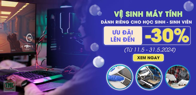 ƯU ĐÃI DÀNH RIÊNG HSSV: Giảm 30%